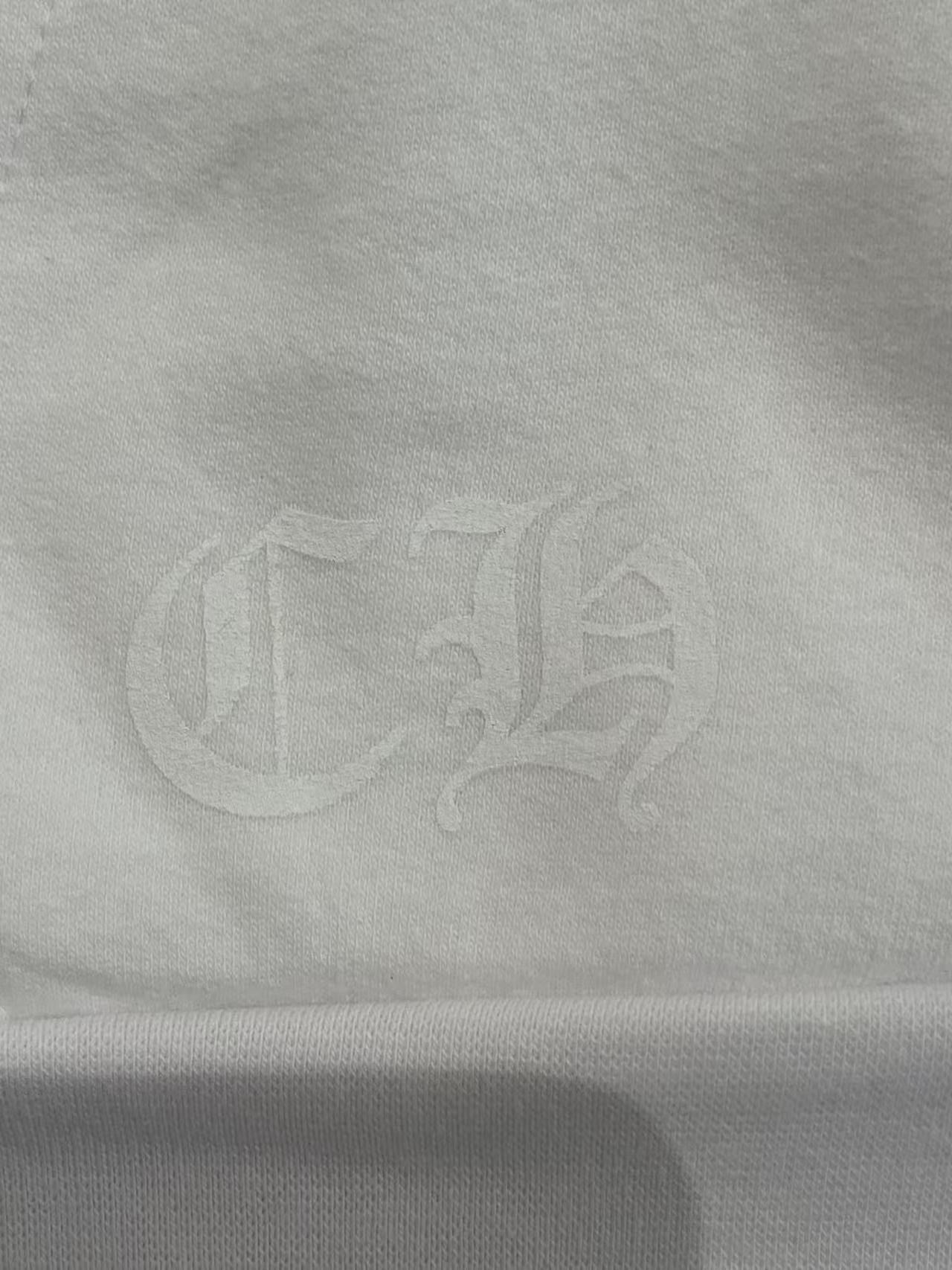 Chrome Hearts Chrome Hearts Blue Scroll White Zip Up Hoodie Size US XL / EU 56 / 4 - 5 Thumbnail