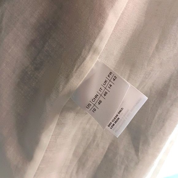 Lafayette 148 Lafayette 148 Linen-Blend Sleeveless Button Front Dress - 10 Size L / US 10 / IT 46 - 13 Thumbnail