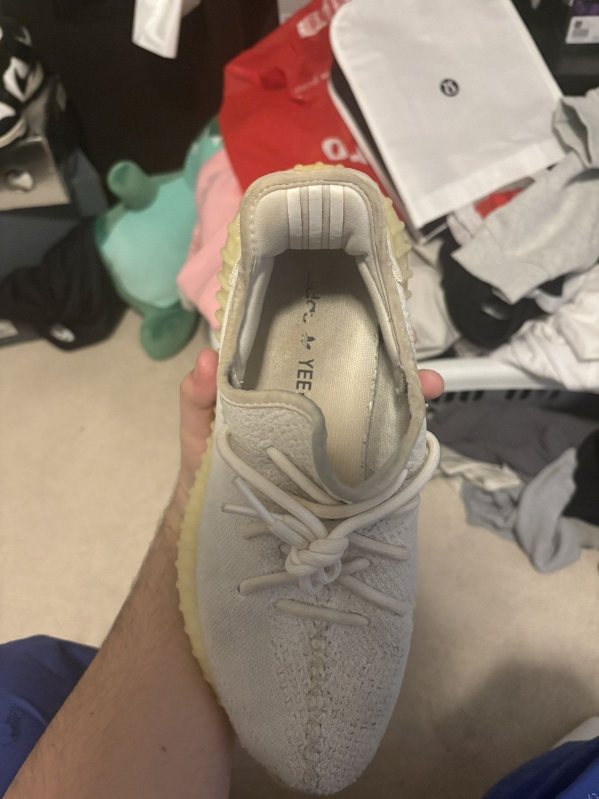 Adidas Yeezy Boost 350 Cream Size US 10 / EU 43 - 2 Thumbnail