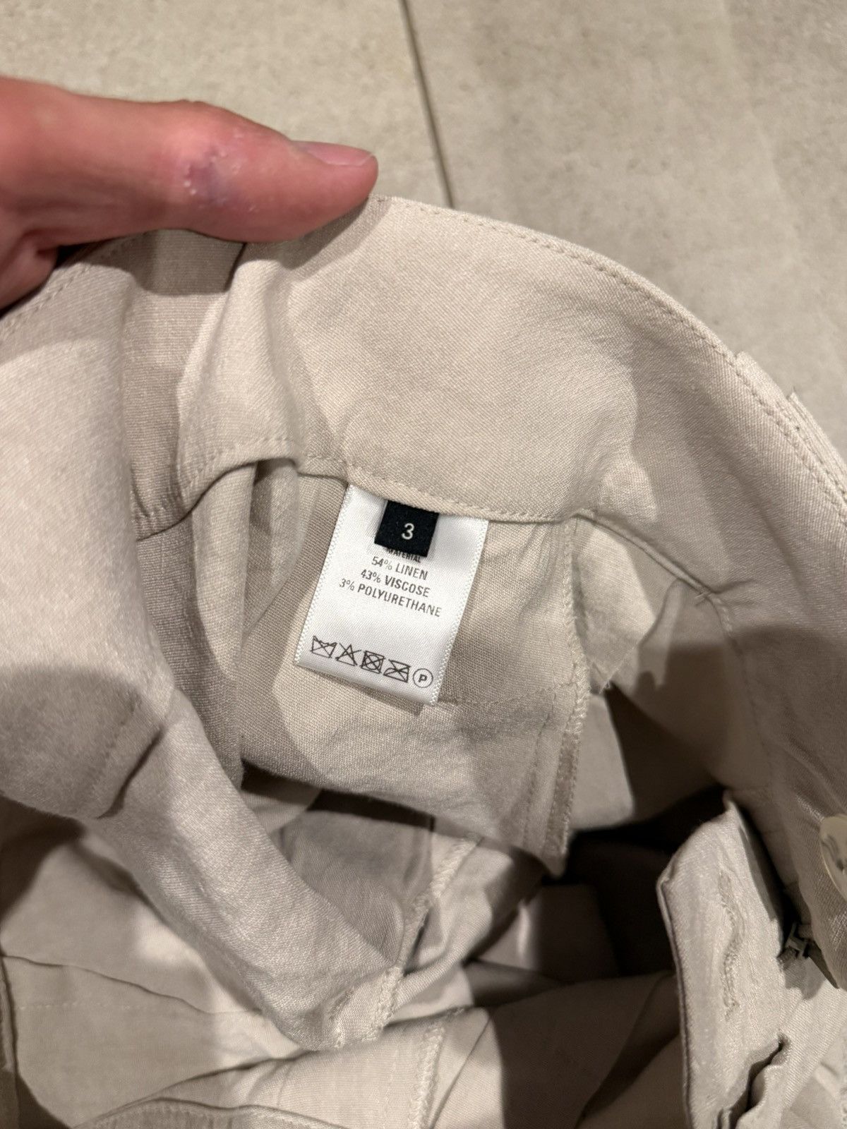 Hyein Seo × Japanese Brand Hyein seo Beige Detachable Pouch Trousers Size 3 Size US 33 - 11 Thumbnail