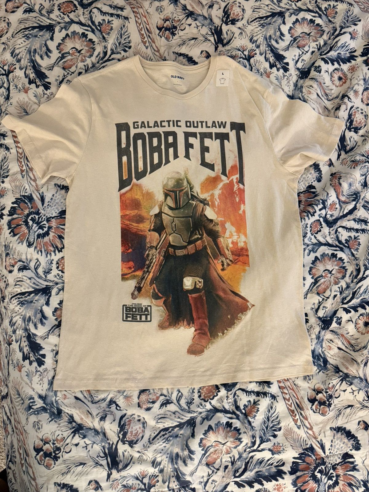 Old Navy Star Wars Boba Fett Mens T Shirt Size L Brand New Never worn Size US L / EU 52-54 / 3 - 1 Thumbnail