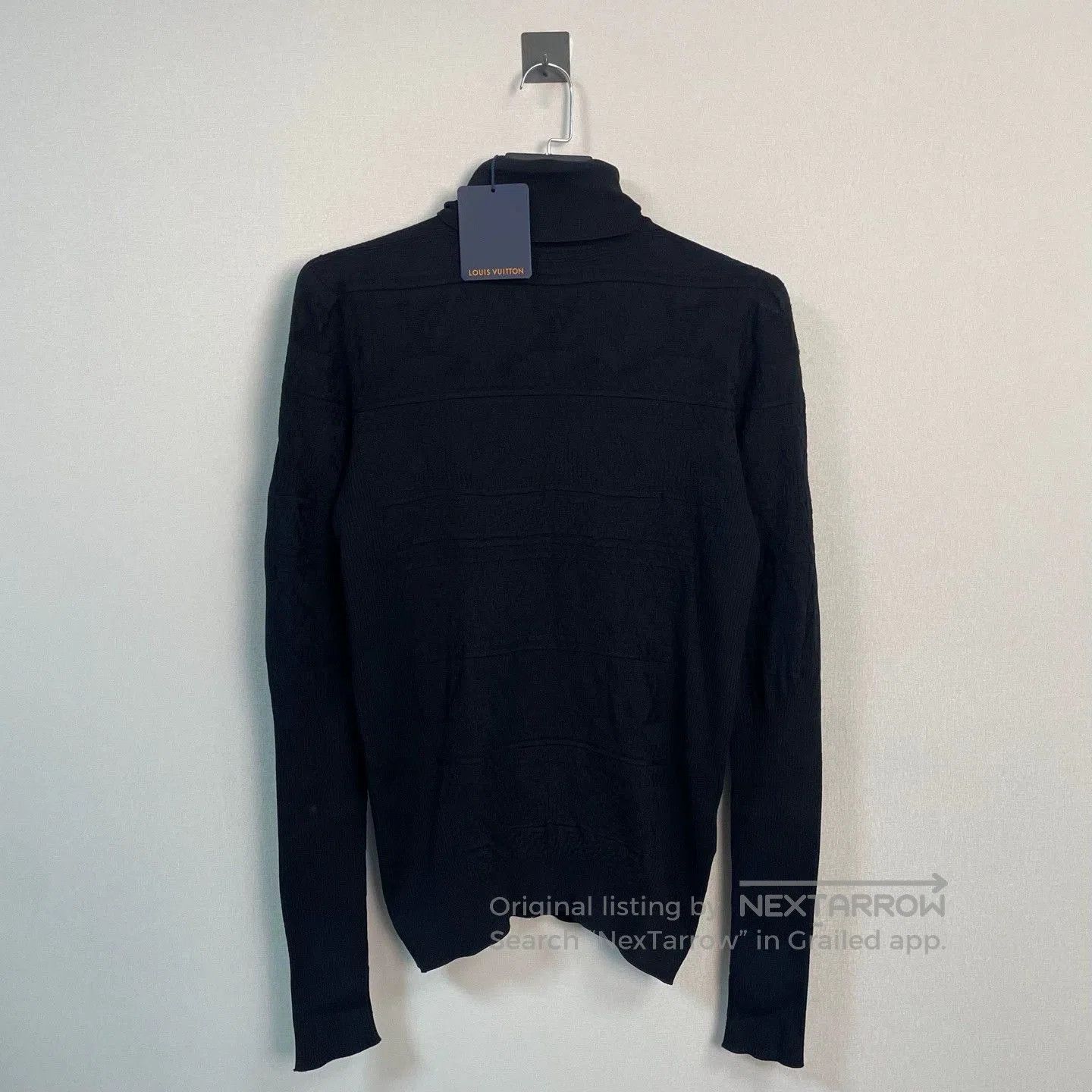 Louis Vuitton louis vuitton black high-neck knit pullover. Size US M / EU 48-50 / 2 - 1 Thumbnail