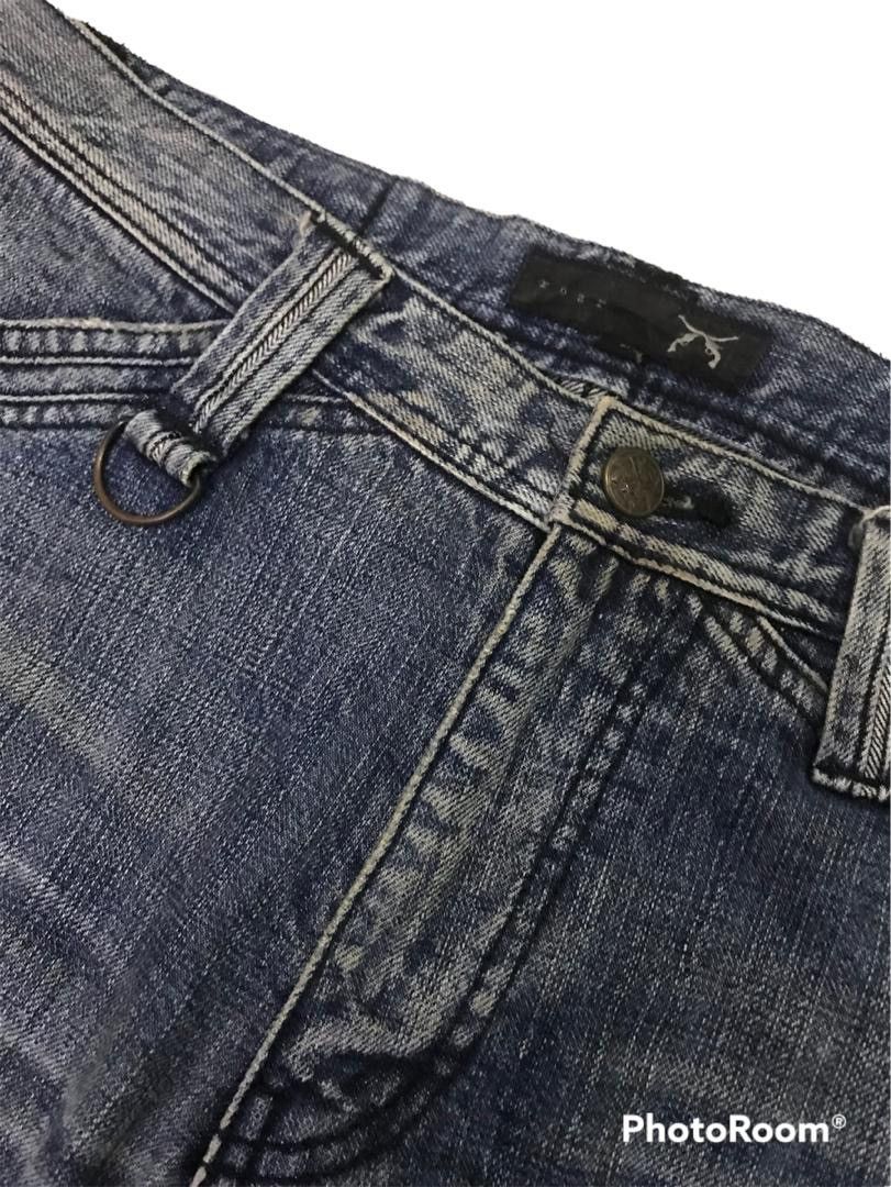 Hysteric Glamour 💥Vtg Japanese Roarguns Japan Art Denim Size US 31 - 10 Thumbnail