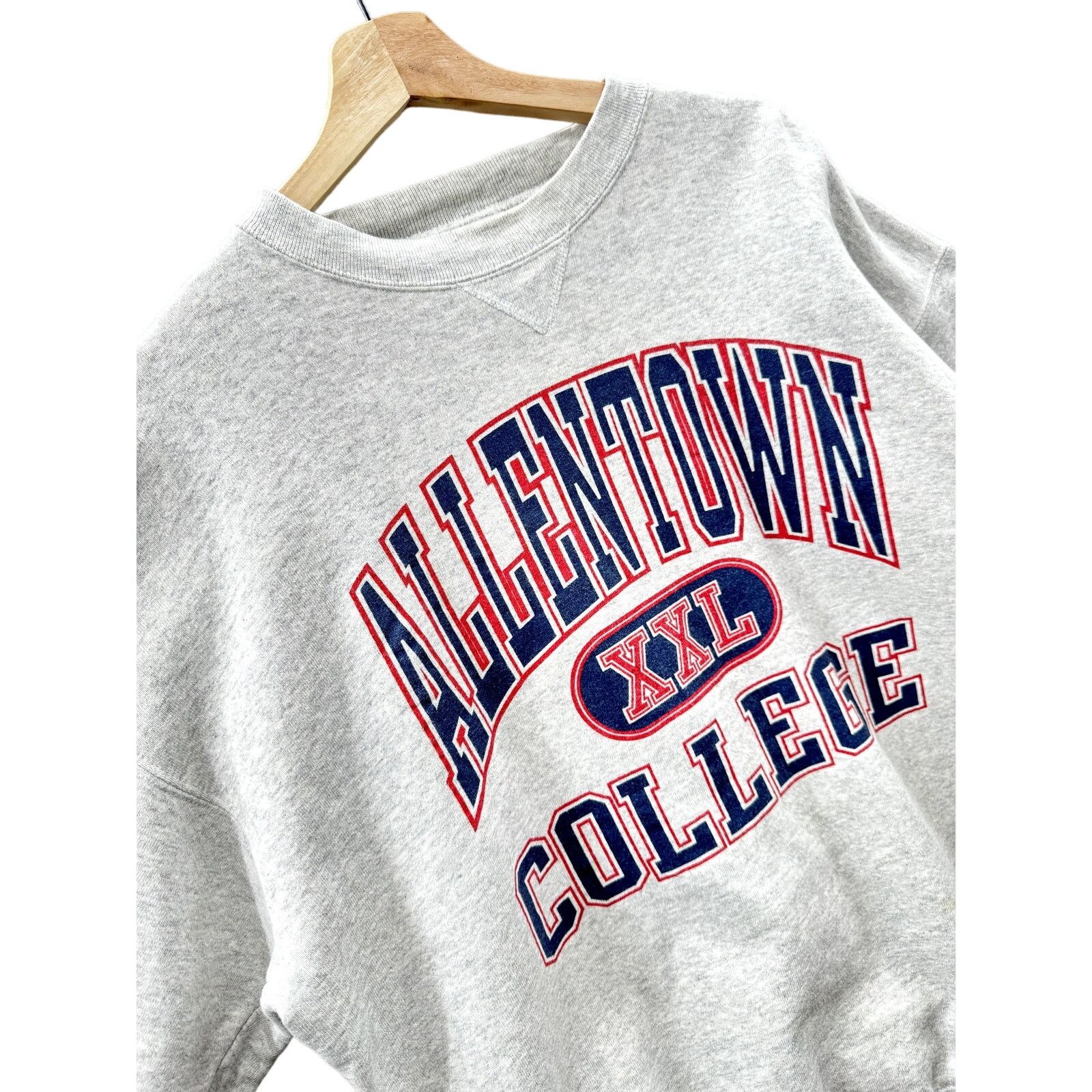 Vintage 1990's Allentown College XXL Athletic Crewneck Size US L / EU 52-54 / 3 - 4 Thumbnail