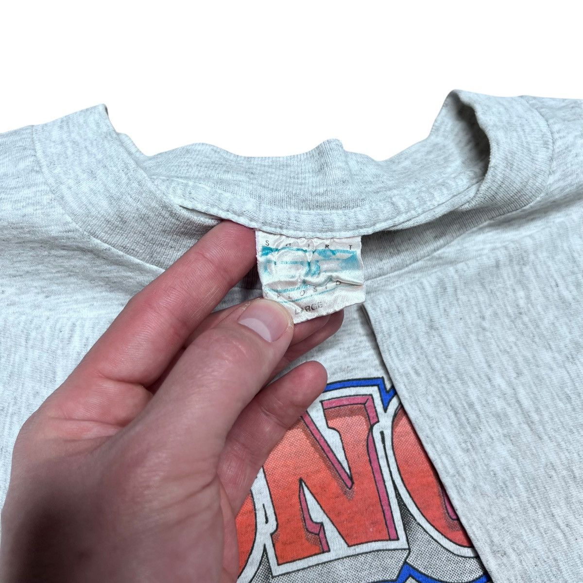 NFL × Vintage Vintage 1996 NFL Denver Broncos Champions Spell Out 3D Tee Size US L / EU 52-54 / 3 - 4 Thumbnail