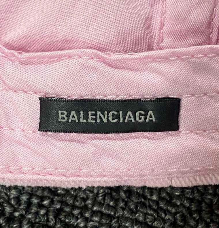Balenciaga balenciaga pink embroidered logo hat-2507 Size ONE SIZE - 7 Thumbnail