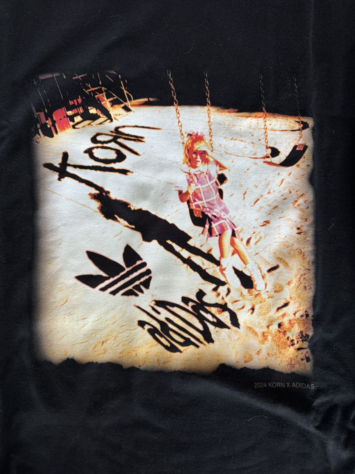 Adidas Adidas x KoRn Longsleeve Size US XL / EU 56 / 4 - 7 Thumbnail