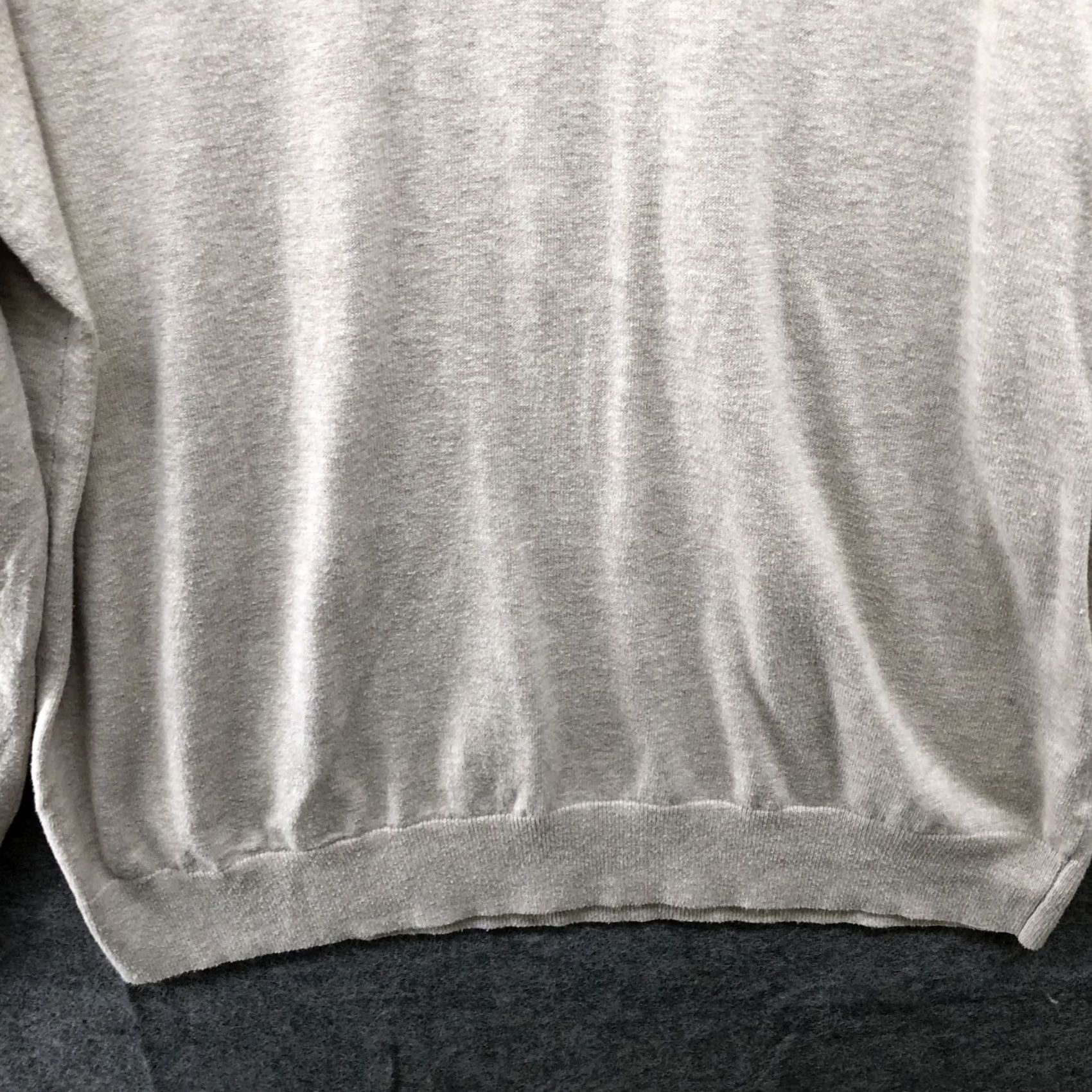 Banana Republic Banana Republic Eco Sweater Men XL Crewneck Lightweight Beige Cream Cotton Blend Pullover Knit Long Sleeve Size US XL / EU 56 / 4 - 4 Thumbnail