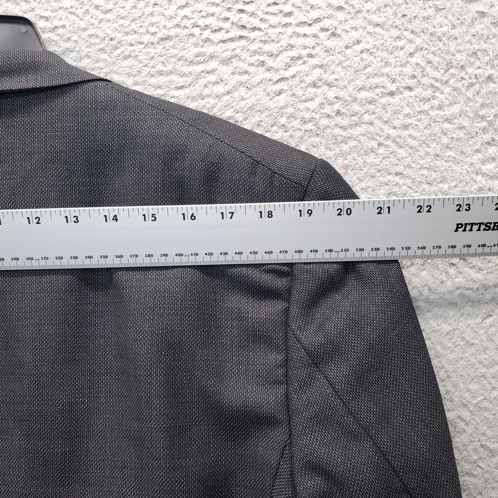 Hart Schaffner Marx Hart Schaffner Marx Blazer Mens 41S Notch Lapel Long Sleeve Formal Blazer, Wool, Multicolor, Pre-owned, Regular, Short Size US L / EU 52-54 / 3 - 6 Thumbnail