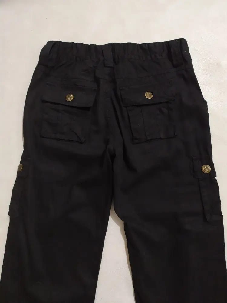 Other Unknown Black Cargo Japanese Multipocket Tactical Pants Size US 29 - 7 Thumbnail