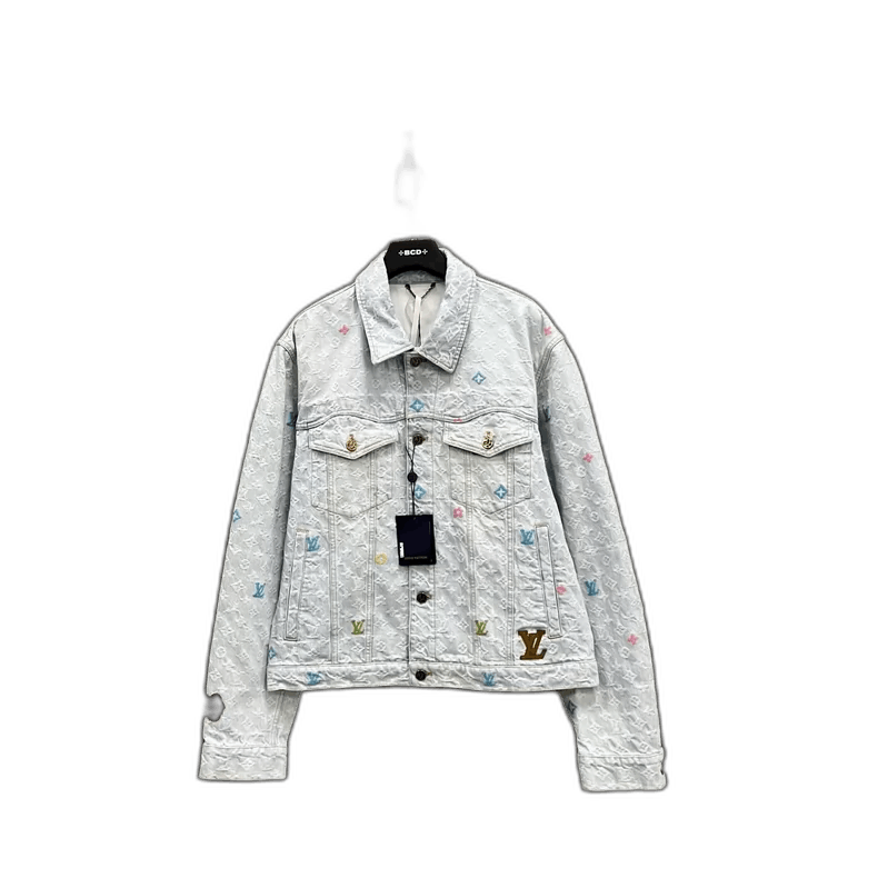 Louis Vuitton Louis Vuitton Tyler Collaboration Denim Jacket-2506 Size US L / EU 52-54 / 3 - 1 Thumbnail