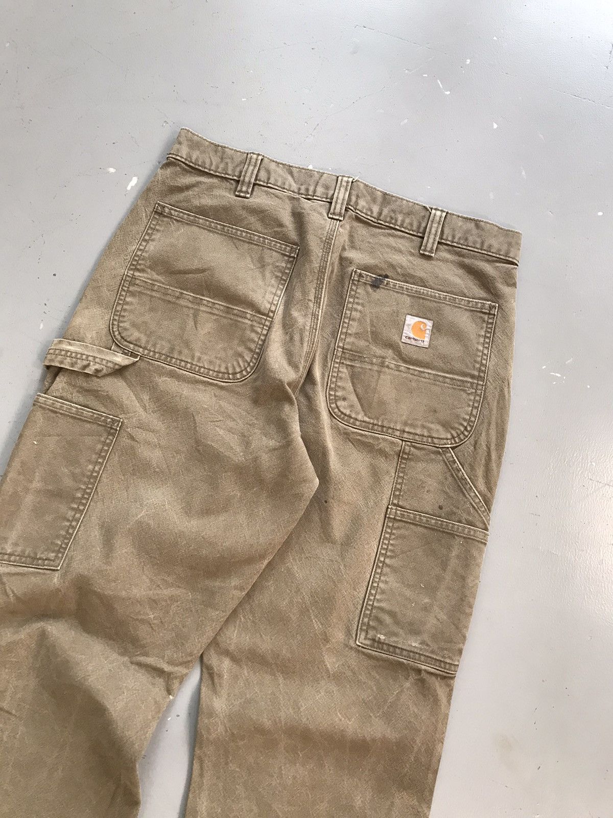 Carhartt × Vintage Vintage Carhartt carpenter relax fit denim Size US 33 - 7 Thumbnail
