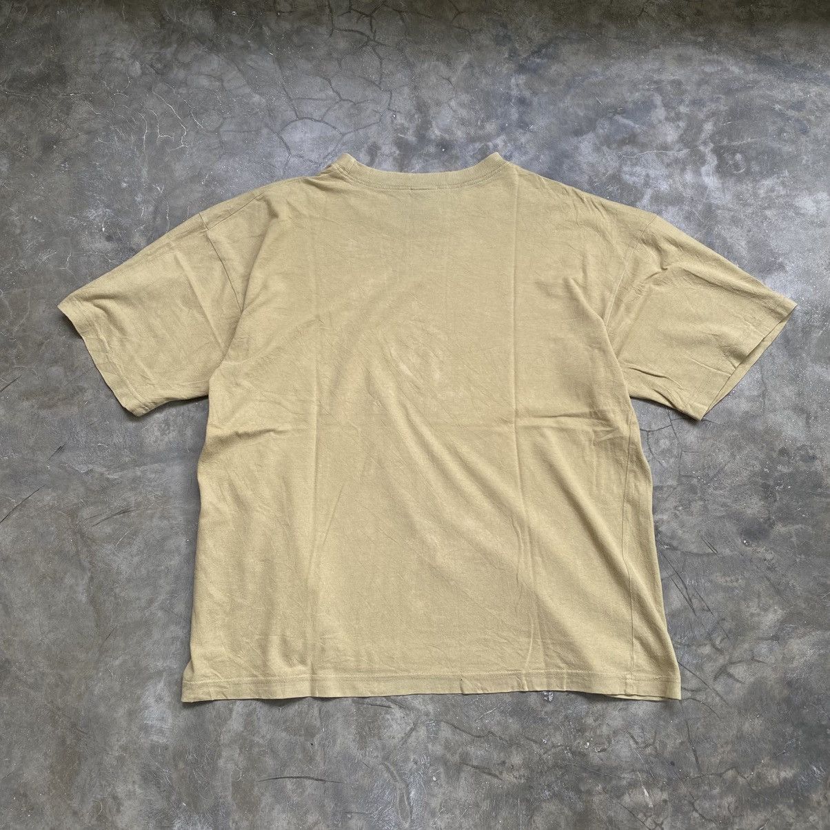 Stussy Vintage 90s Stussy Beige Knowledge Is King USA Tee Size US XXL / EU 58 / 5 - 9 Thumbnail