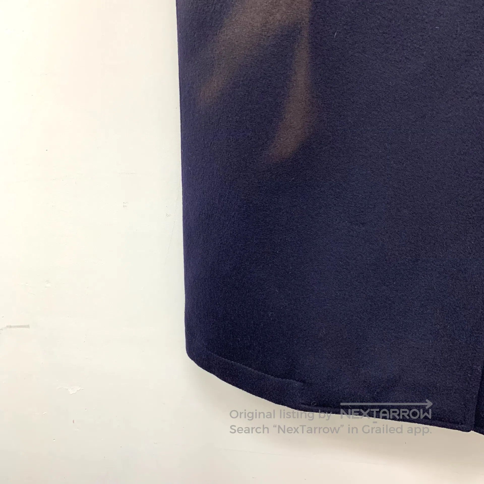 Dior Dior Navy Blue Wool Collar Toggle Long Sleeve Overcoat Coa Size XS / US 0-2 / IT 36-38 - 5 Thumbnail