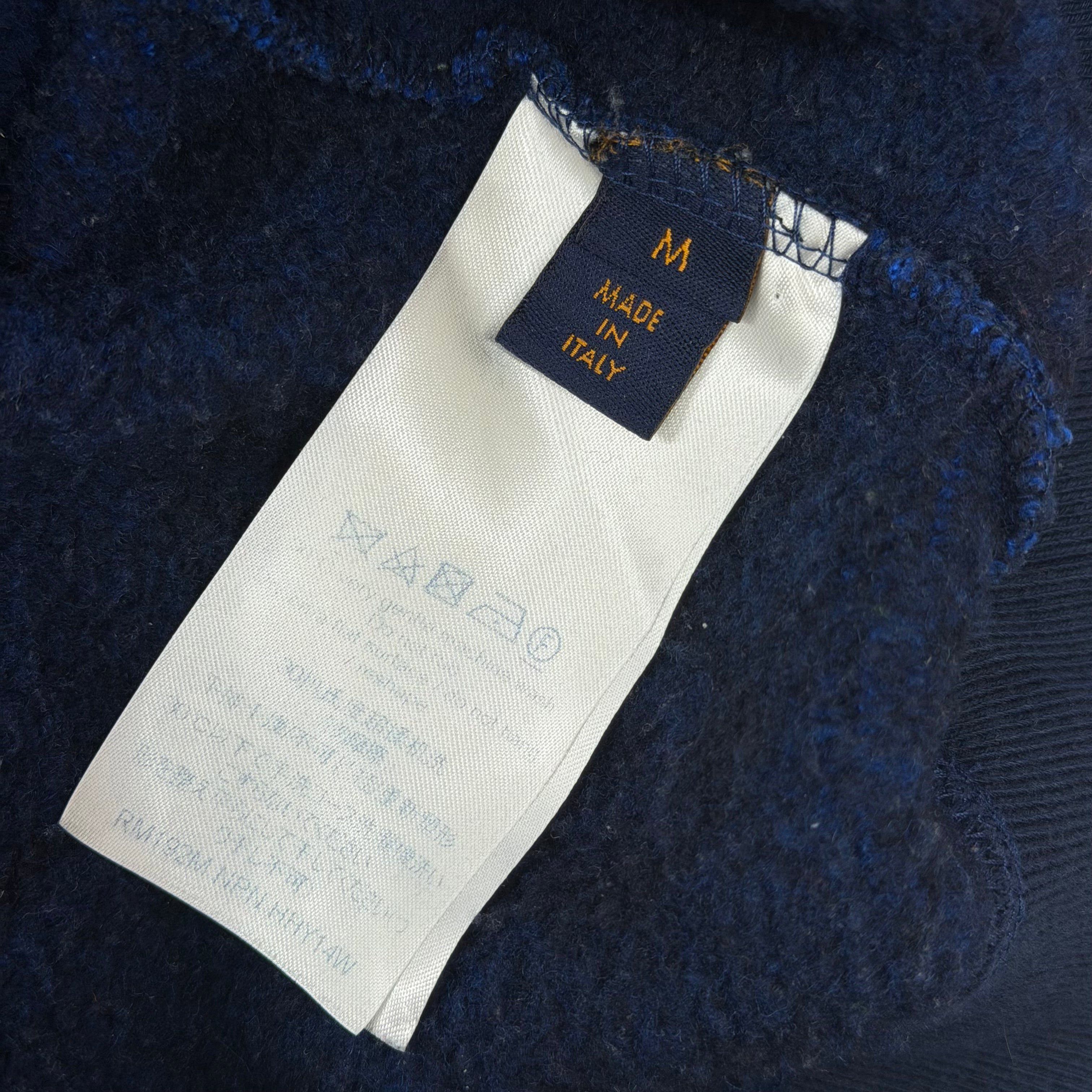 Louis Vuitton Louis Vuitton Monogram Jacquard Crewneck Sweater M Size US M / EU 48-50 / 2 - 6 Thumbnail