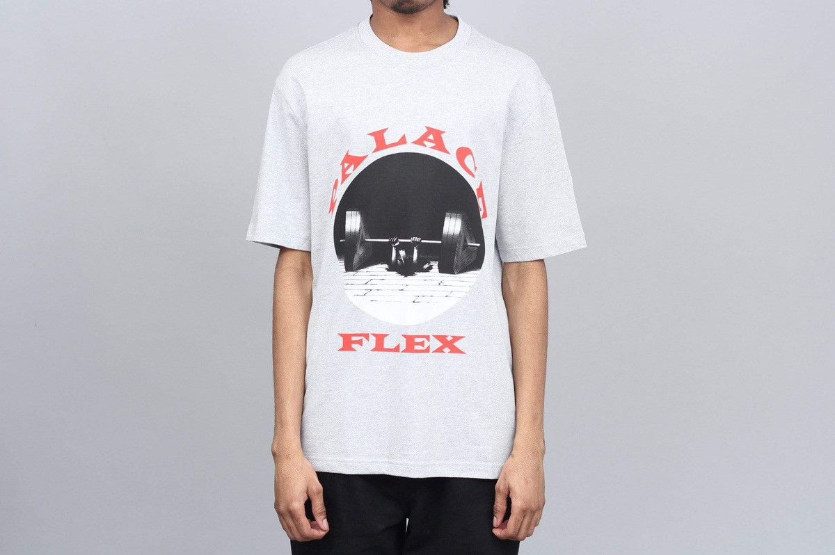 Palace Palace SS19 FLEX Gym Graphic classic Logo T-Shirt Sz Medium Size US M / EU 48-50 / 2 - 1 Thumbnail