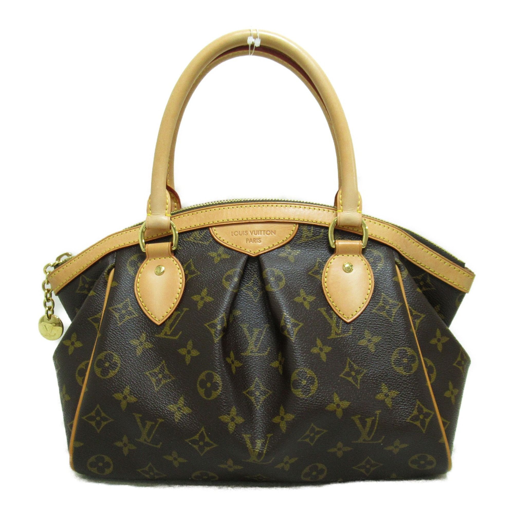 Louis Vuitton Monogram Tivoli PM Handbag Tote Bag M40143 Brown PVC