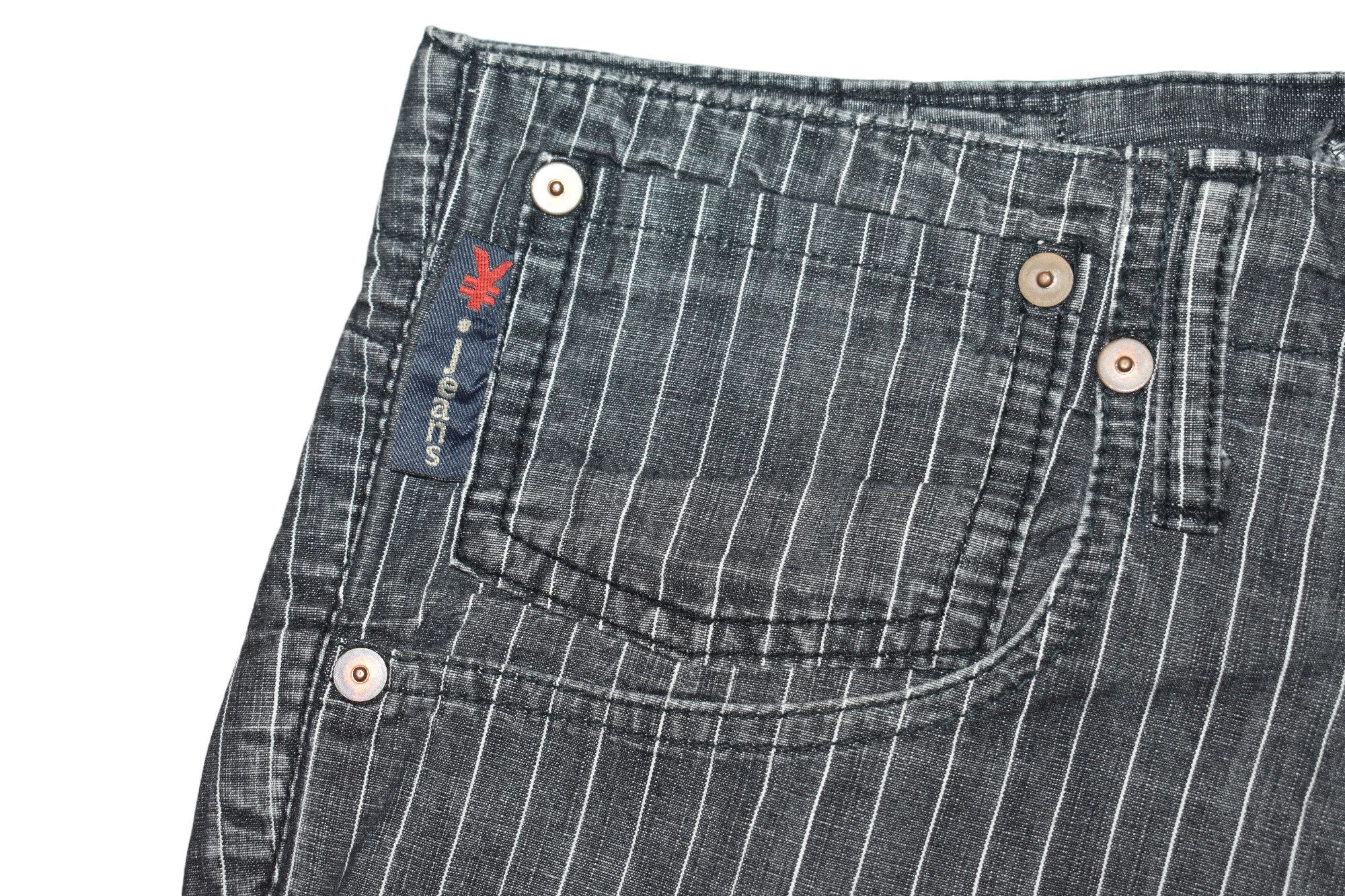 Japanese Brand Wide Leg 🔥Japanese Yen Wabash Raw Denim Pants size 29 Size US 29 - 4 Thumbnail