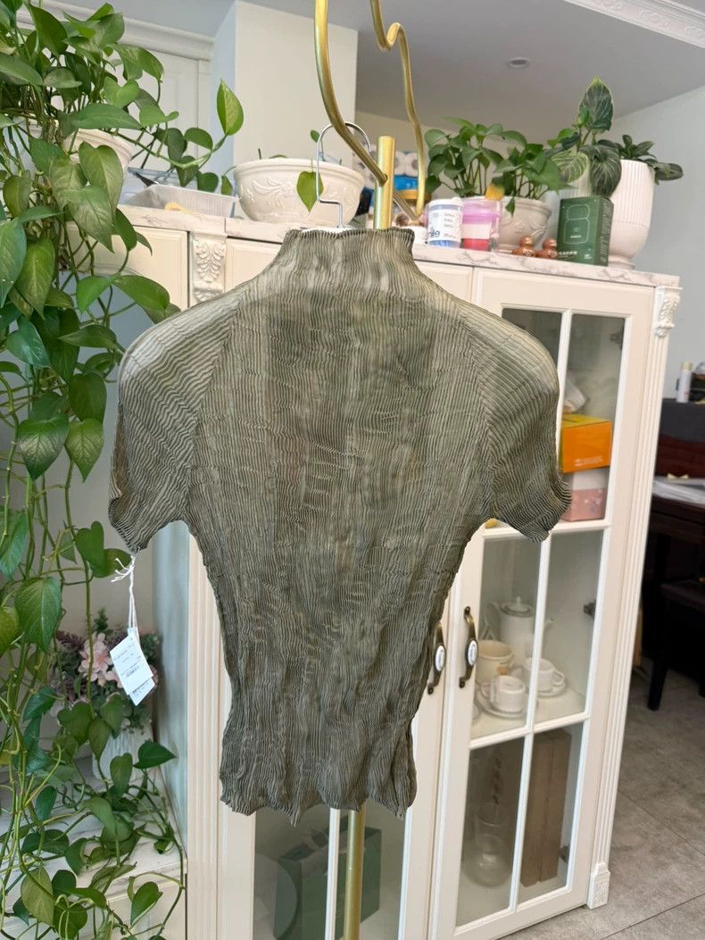 Issey Miyake Issey Miyake size:2 Khaki green main line wicker see-throu Size S / US 4 / IT 40 - 6 Thumbnail