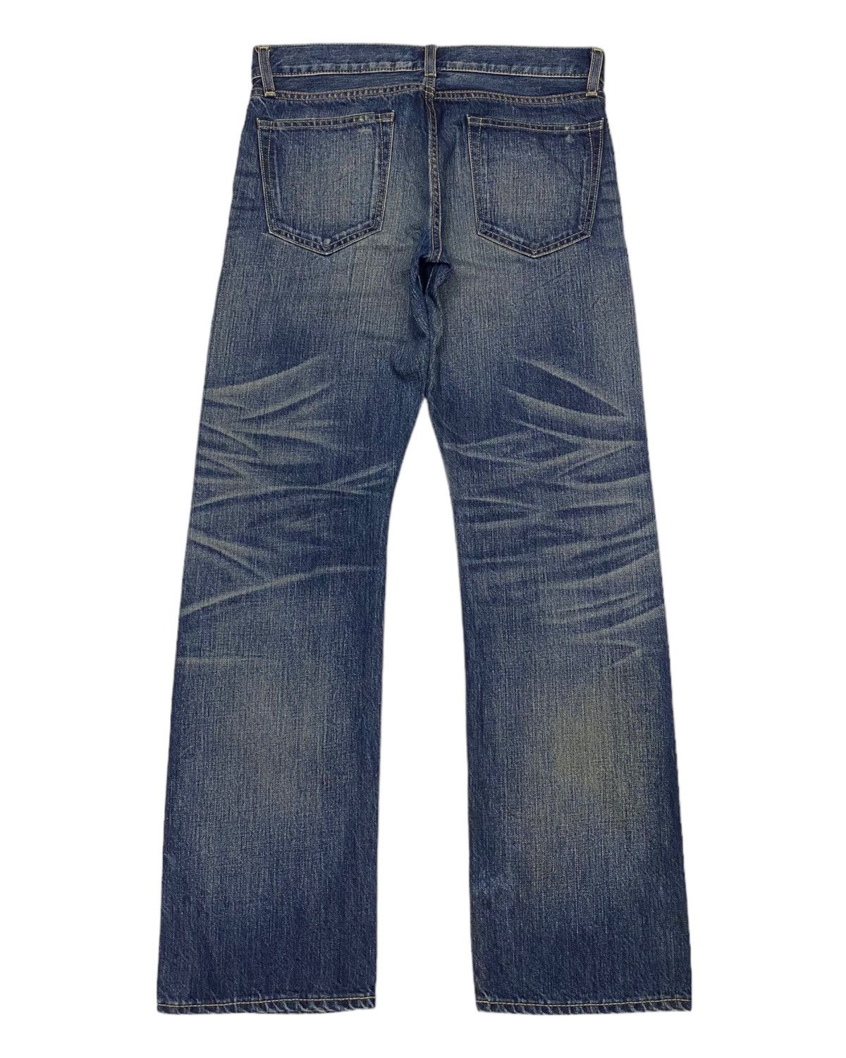 Undercover × Uniqlo VINTAGE UNIQLO UJ DISTRESSED DENIM JEANS UNDERCOVER STYLE Size US 31 - 5 Thumbnail
