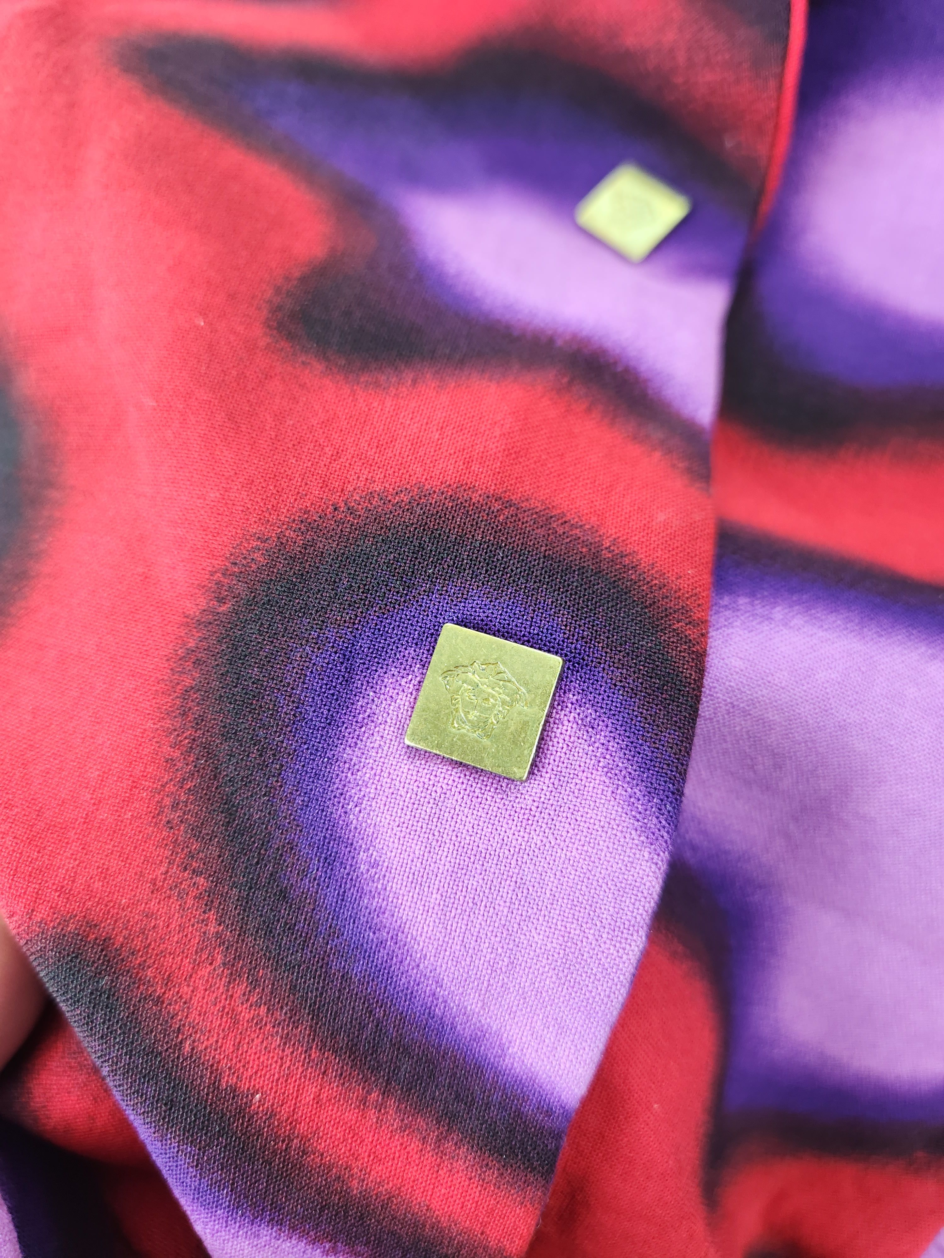 Versace Gianni Versace Multicolor Print Blazer jacket Size M / US 6-8 / IT 42-44 - 7 Thumbnail