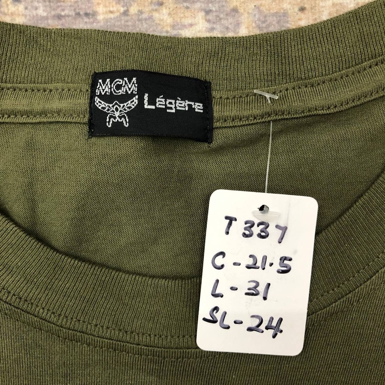 MCM T337 MCM LEGERE LONGSLEEVE TEE Size US L / EU 52-54 / 3 - 7 Thumbnail