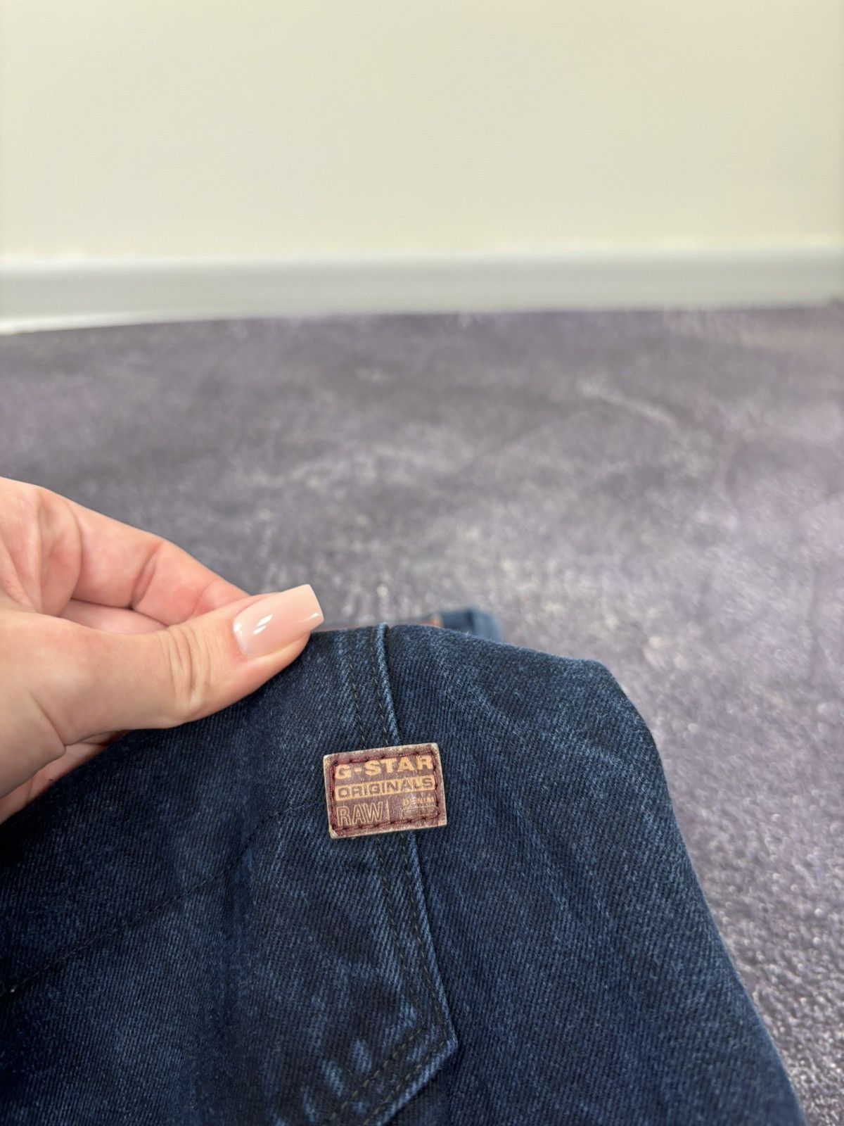 G-Star Vintage G-Star Raw Y2K Avant Garde Cropped Tapered Jeans Size US 27 - 7 Thumbnail
