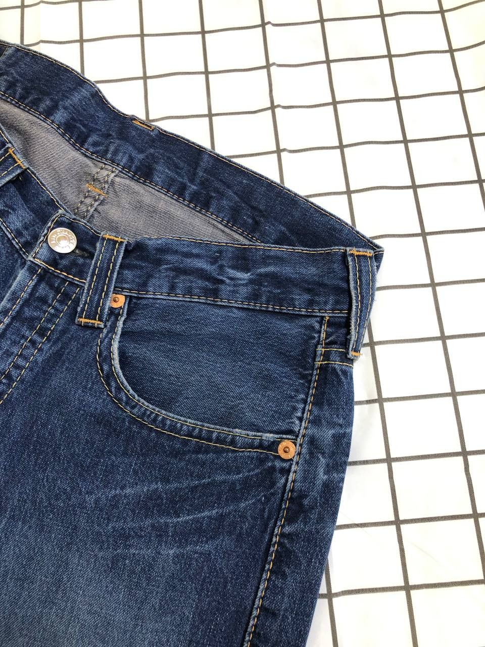 Levi's Levis 901 Relaxed Straight Leg Fit Cotton Denim Jean Size US 34 / EU 50 - 8 Thumbnail