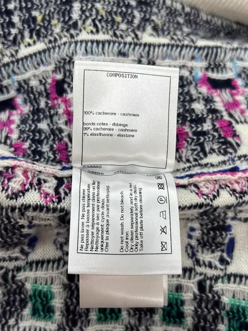 Chanel chanel 21 autumn and winter logo cashmere sweater Size XS / US 0-2 / IT 36-38 - 6 Thumbnail
