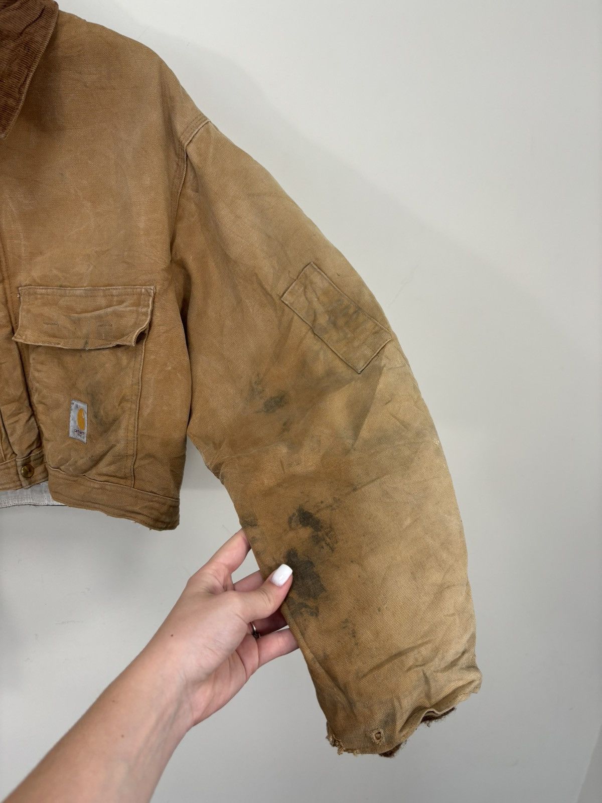 Carhartt Vintage Carhartt Made In Usa Y2K Hype Boxy Cropped Jacket Size US M / EU 48-50 / 2 - 19 Thumbnail