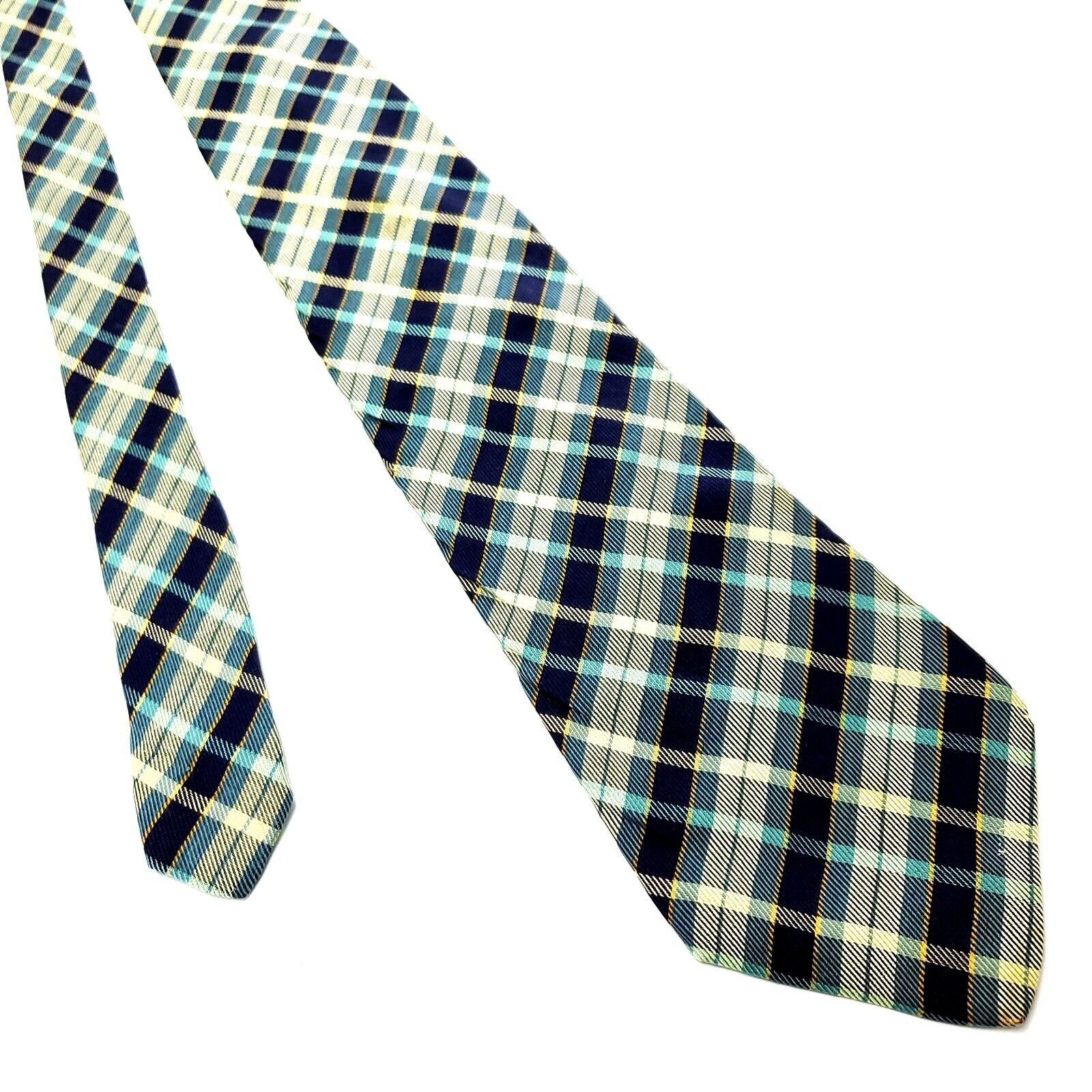 Banana Republic Banana Republic Multi Colored Silk Tie Woven Wide Regimental Size ONE SIZE - 1 Thumbnail