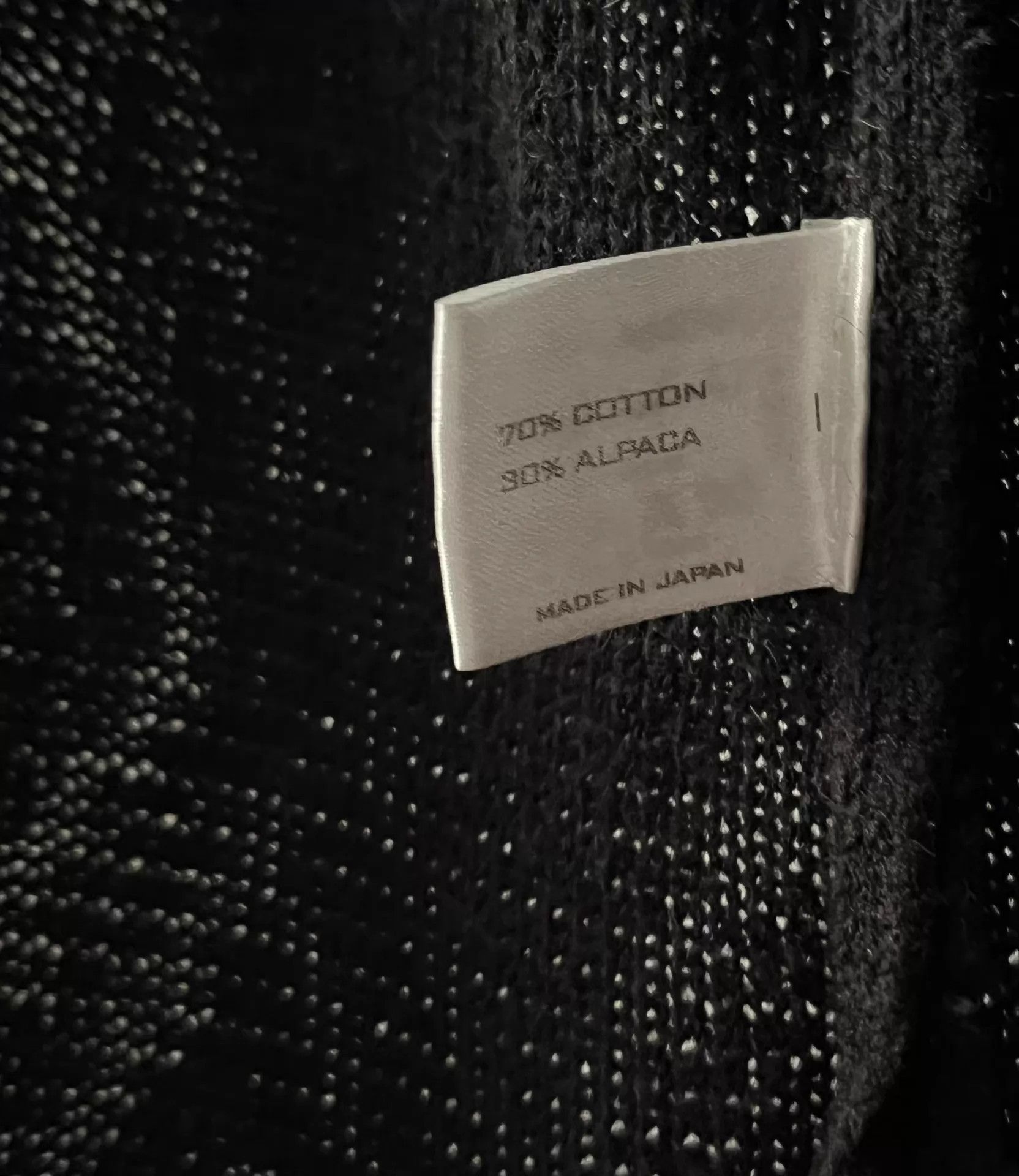 Number (N)ine Number (N)ine 04AW Long Knit Cardigan Black Size US M / EU 48-50 / 2 - 5 Thumbnail