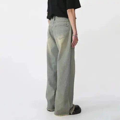 Designer Y2K High Street Straight Wide Leg Jean Size US 31 - 5 Thumbnail