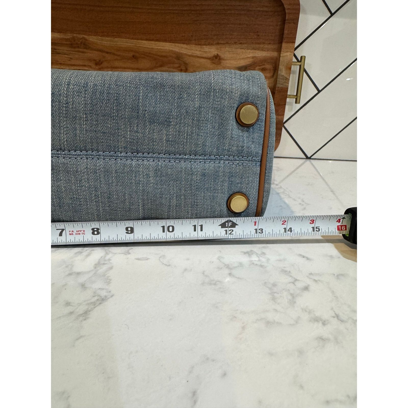 Michael Kors Michael Kors Isla Large Grab Bag denim twisted rope handles Size ONE SIZE - 17 Thumbnail