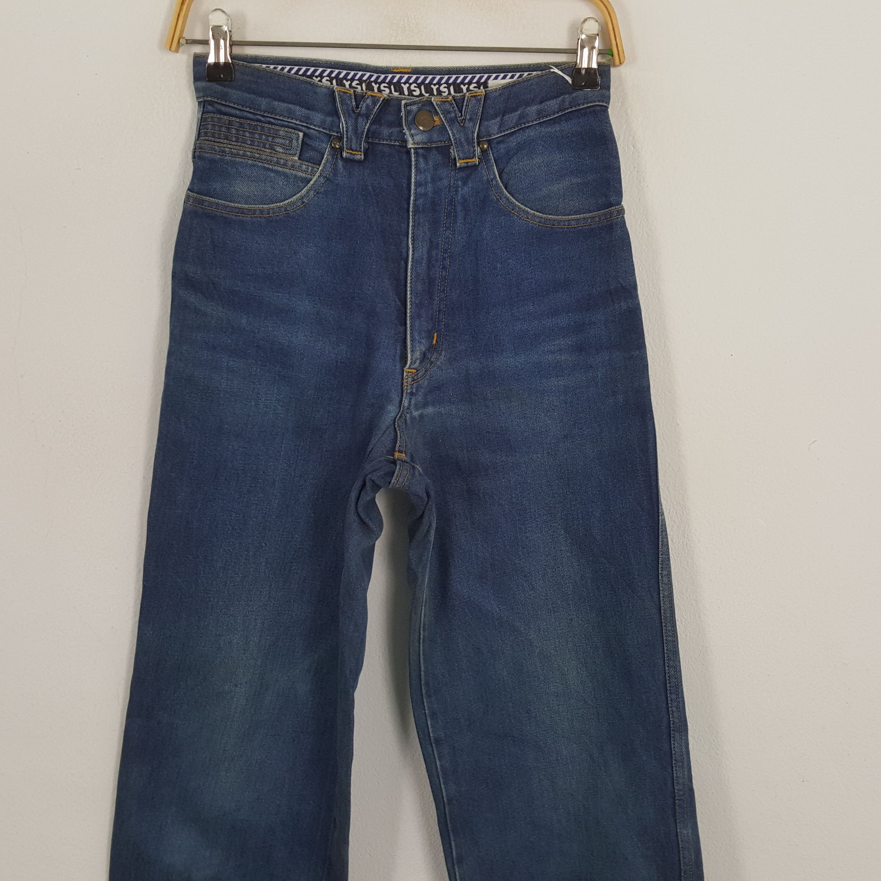 Vintage × Yves Saint Laurent Vintage YVES SIANT LAURENT Italian Brand Fashion Jeans Size US 26 / EU 42 - 5 Thumbnail