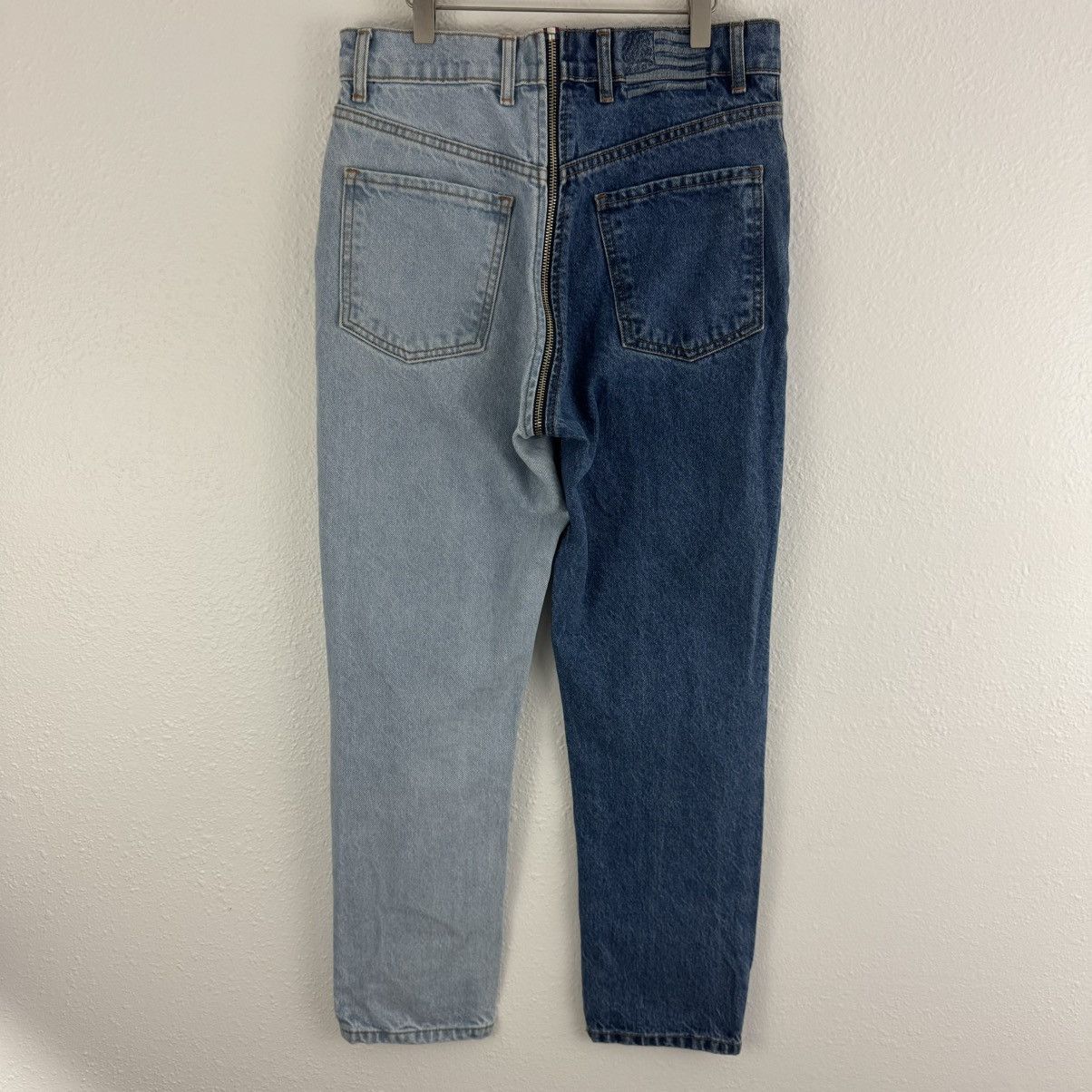 Other REVICE Two Tone Tokyo Ying Yang High Rise Straight Leg Jeans Size 28" / US 6 / IT 42 - 7 Thumbnail