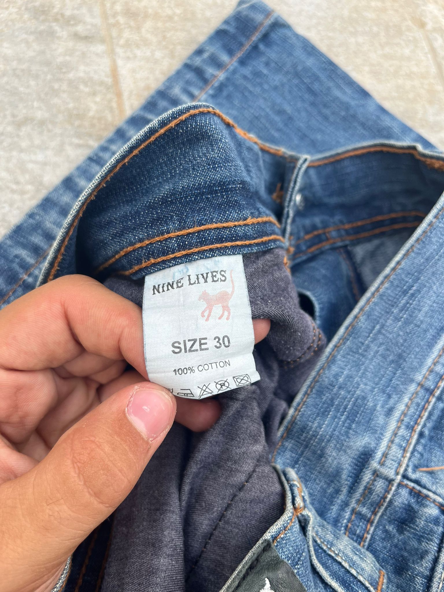 Nine Lives Jeans Vintage Nine Lives Size US 30 / EU 46 - 7 Thumbnail