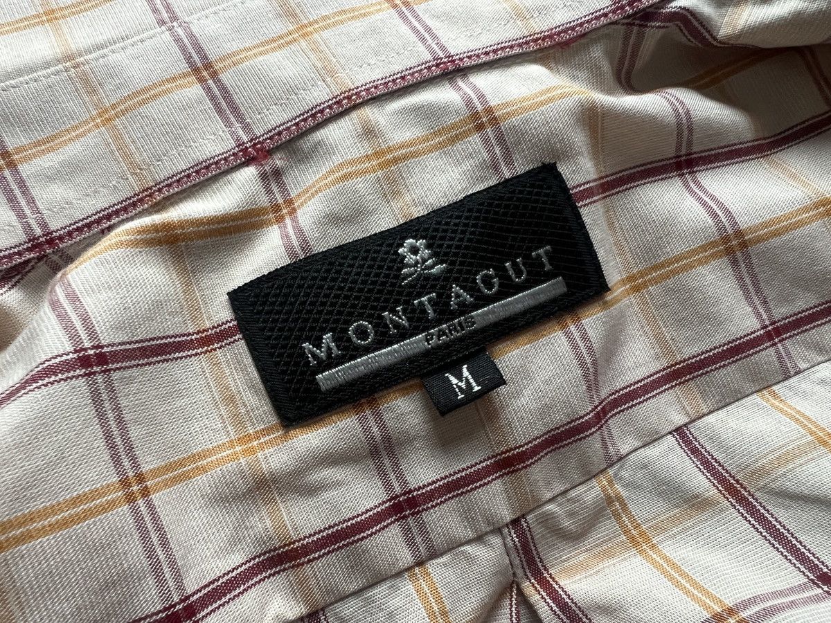 Montagut Montagut : Shirt Button Ups Check Plaid Tatan Size US M / EU 48-50 / 2 - 7 Thumbnail