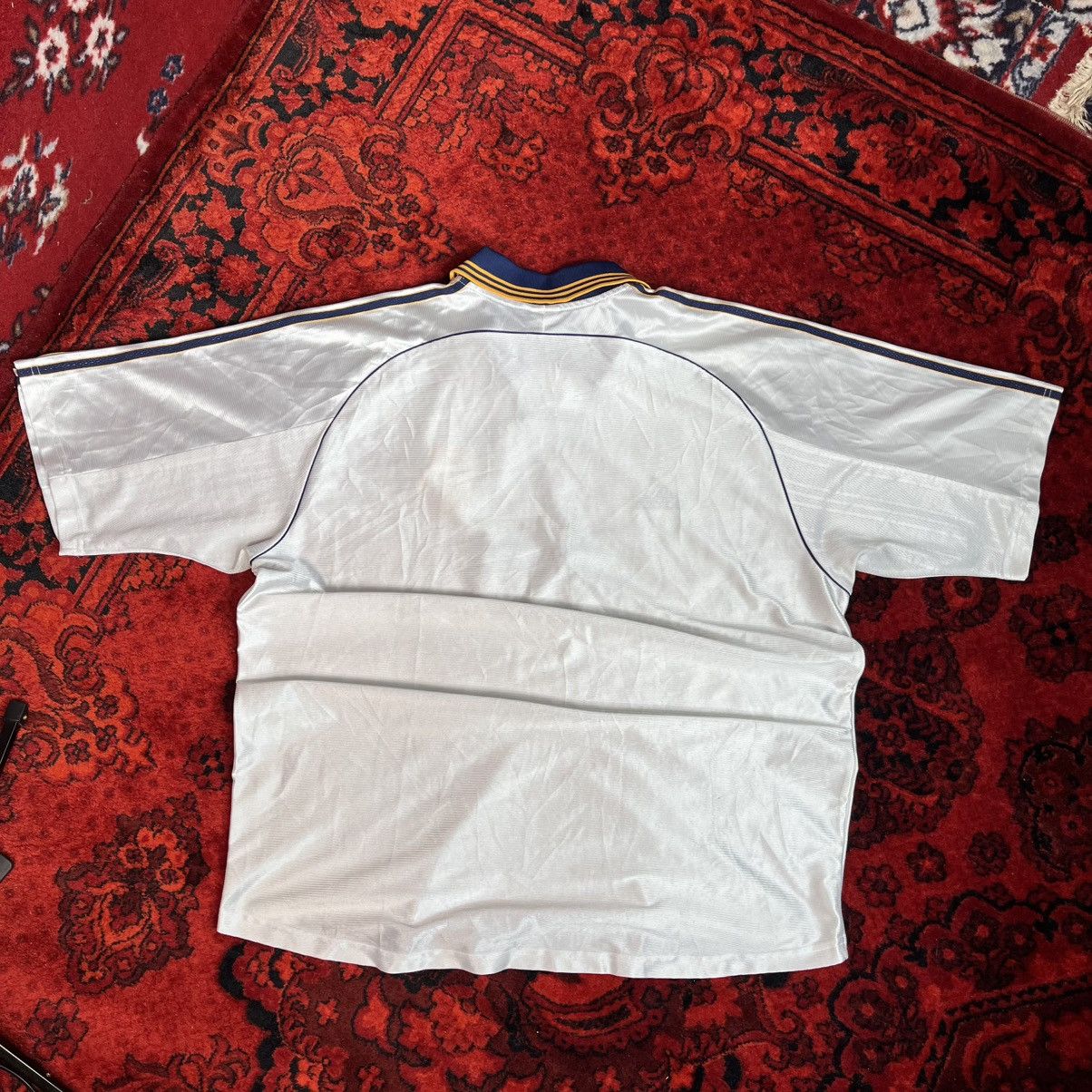 Adidas Vintage Rare Adidas 90'S Real Madrid Teka Jersey Shirt Size US XL / EU 56 / 4 - 8 Thumbnail