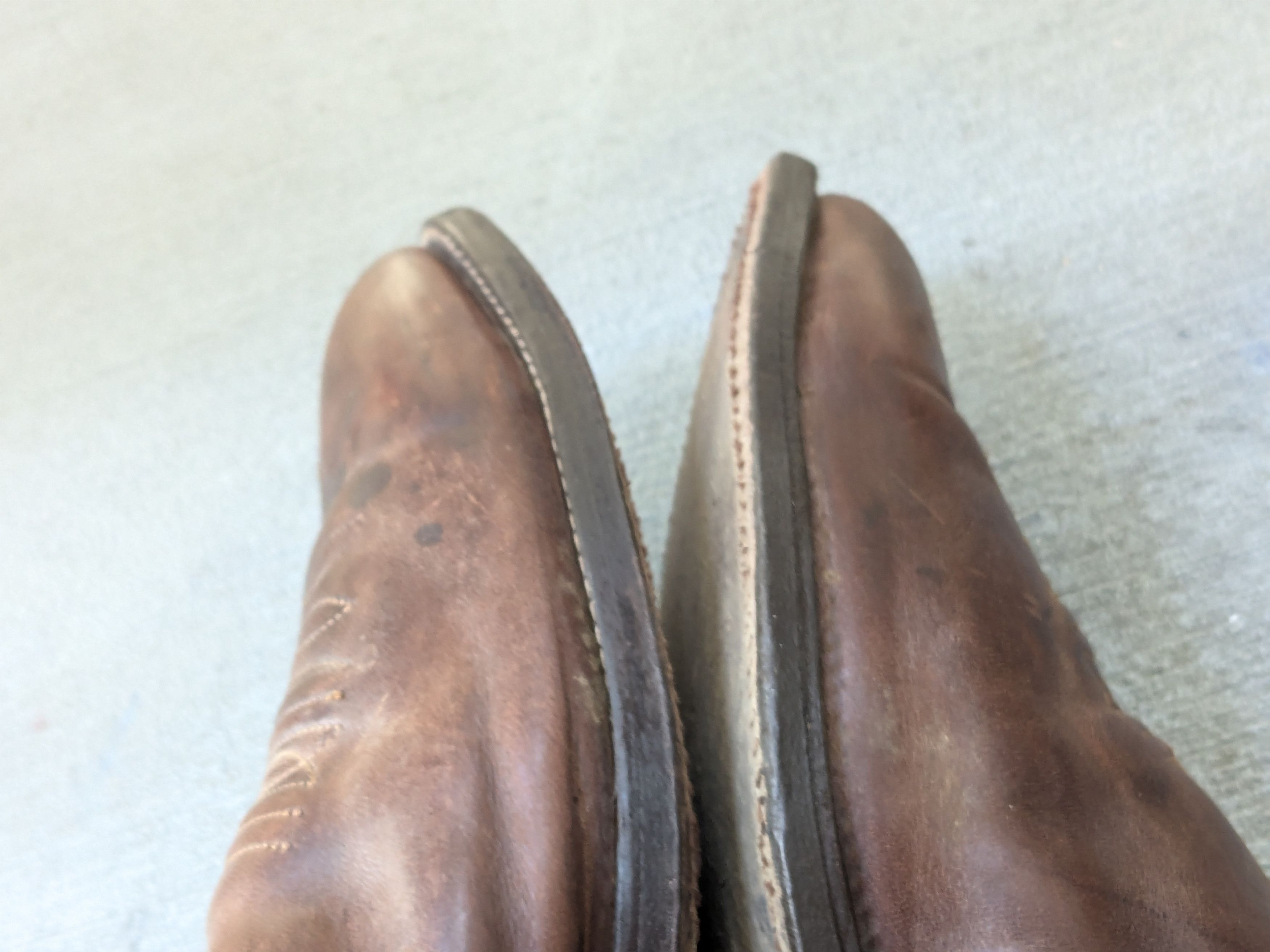 Nocona Boots Nocona Cowboy Boots Brown Leather 11.5 D Botas USA Size US 11.5 / EU 44-45 - 11 Thumbnail