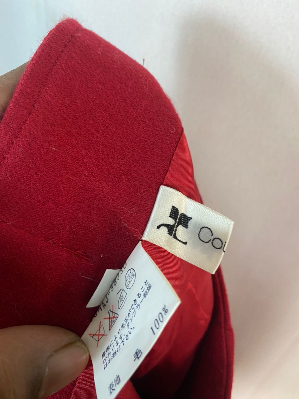Courreges 🔥Best price 🔥Courreges paris red skirt Size 25" / US 0 / IT 36 - 5 Thumbnail