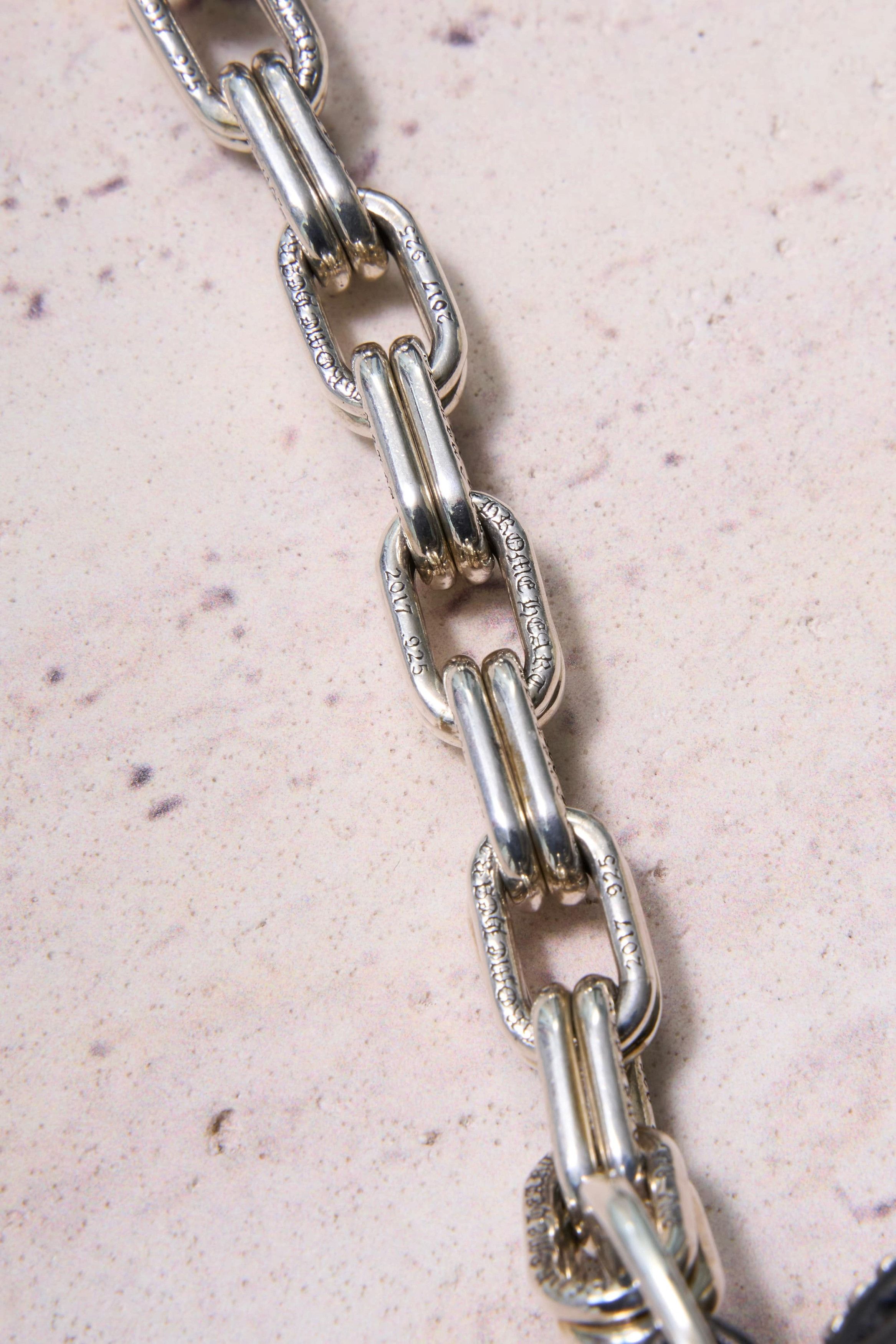 Chrome Hearts Chrome hearts PULP Cross link chain silver Medium bag black Size ONE SIZE - 3 Thumbnail