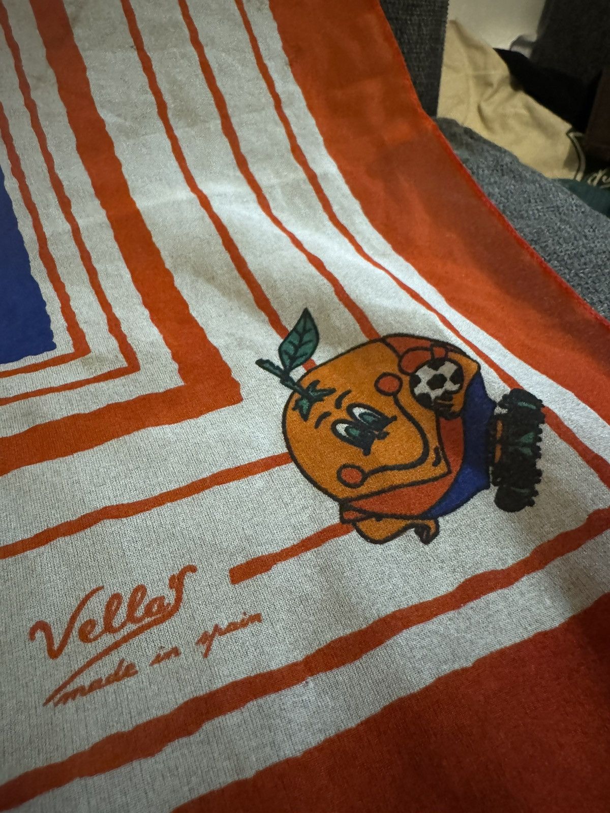 Vintage Vintage naranjito Mexico World Cup Scarf Size ONE SIZE - 4 Thumbnail