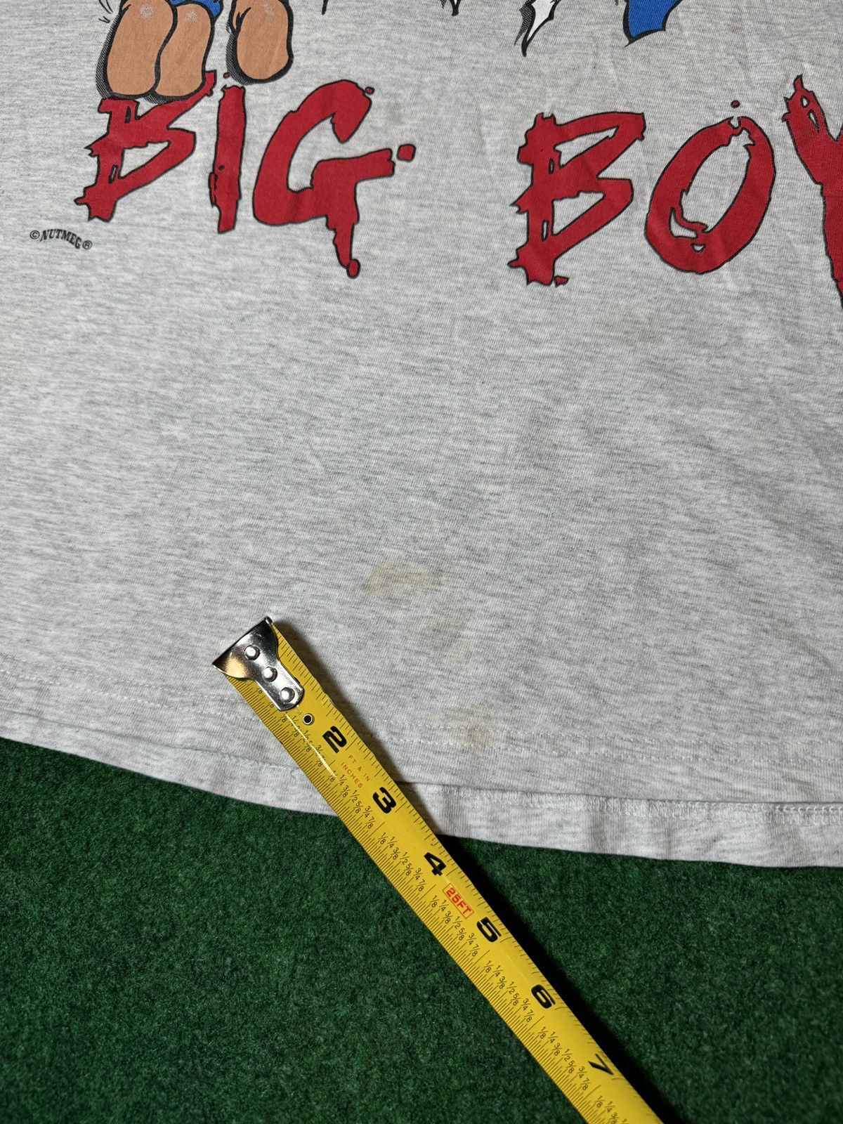 Nutmeg × Vintage Vintage 90s Big Boy Restaurant Break Through T Shirt Size US XL / EU 56 / 4 - 8 Thumbnail