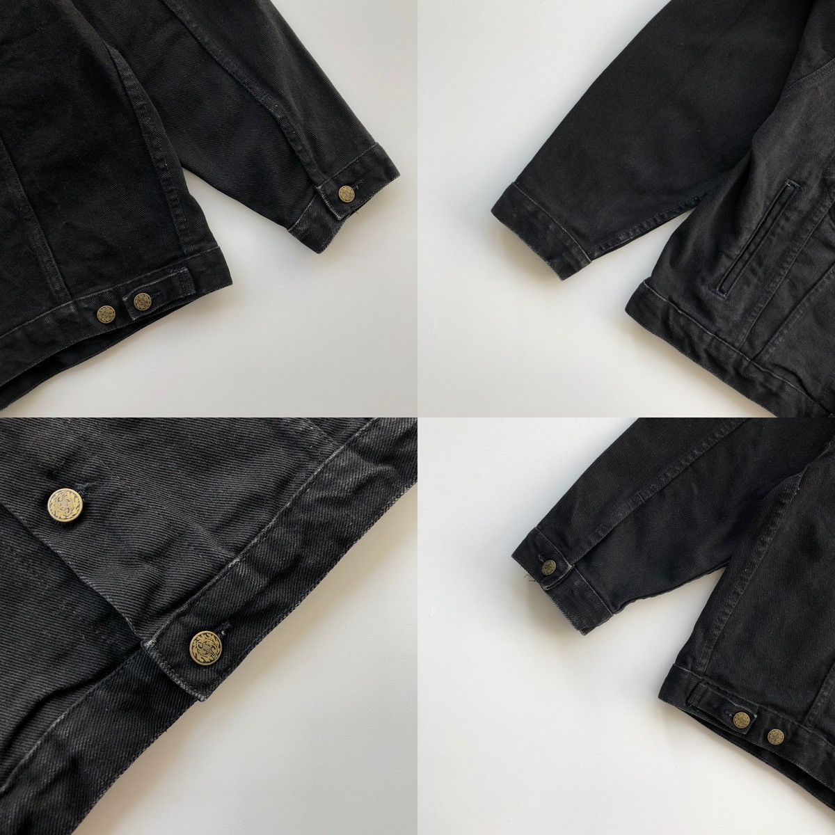WWF WWF Raw is War 1993 War Zone Vintage Denim Washed Jacket WWE Size US M / EU 48-50 / 2 - 11 Thumbnail
