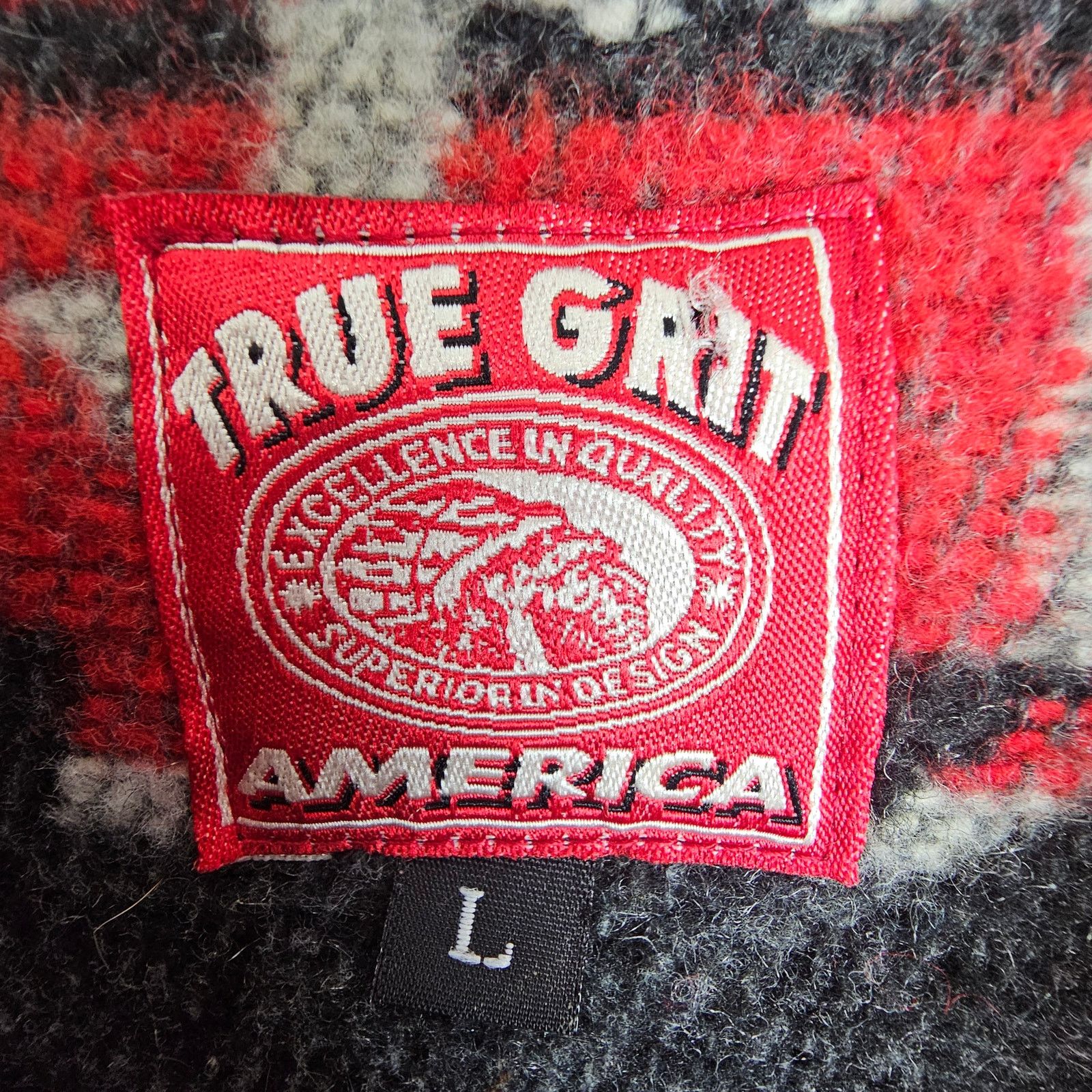 True Grit True Grit Big Mesa Chimayo Aztec Southwestern Wool Jacket Size US L / EU 52-54 / 3 - 7 Thumbnail