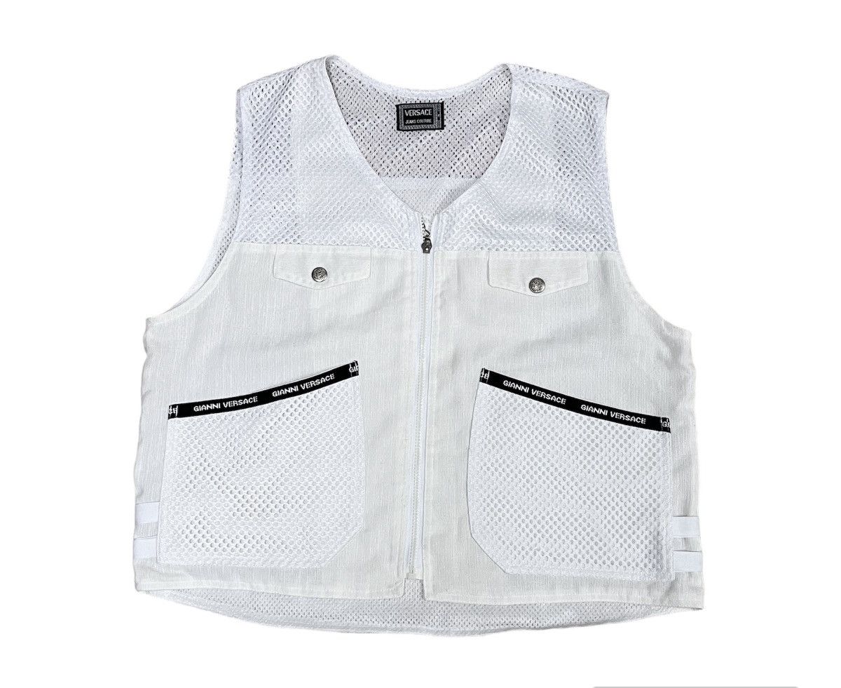 Versace VINTAGE GIANNI VERSACE MEDUSA LOGO LUXURY VEST JACKET Size US L / EU 52-54 / 3 - 2 Thumbnail