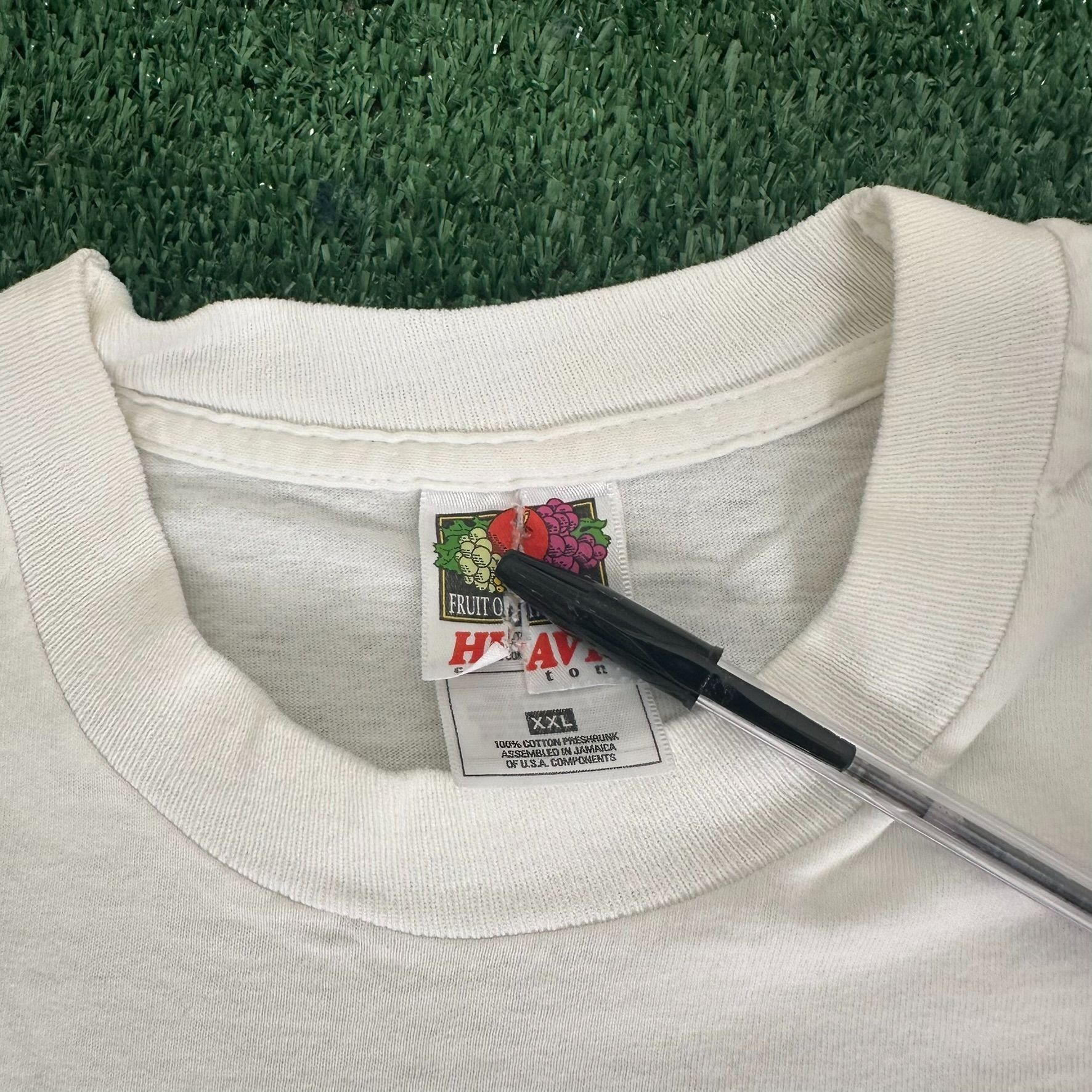 Tommy Hilfiger Vintage 90s Tommy Hilfiger T-Shirt White Logo Size US XL / EU 56 / 4 - 3 Thumbnail
