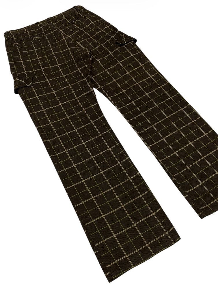 Japanese Brand PPFM Side Pocket Plaid Cargo Trousers Size 28" / US 6 / IT 42 - 21 Thumbnail