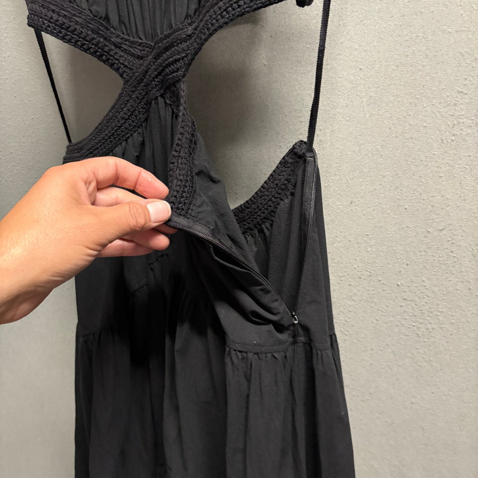 A.L.C. A.L.C. Casey Cutout Maxi Dress Size 6 Black 100% Cotton Size XS / US 0-2 / IT 36-38 - 11 Thumbnail
